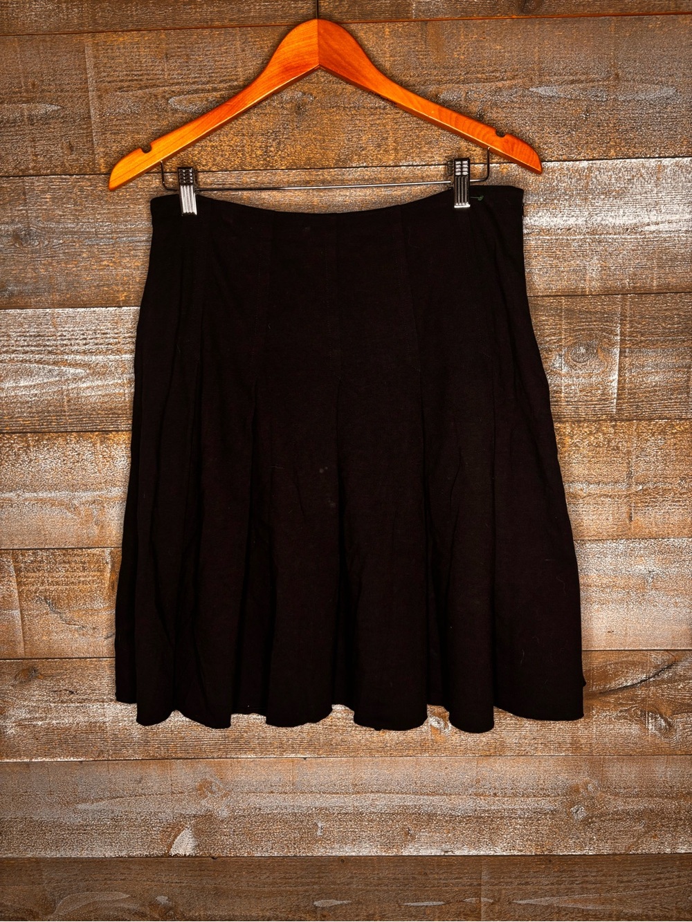 Marni Italy wool blend navy Classic Pleated Women's Skirt US 2 EU 42